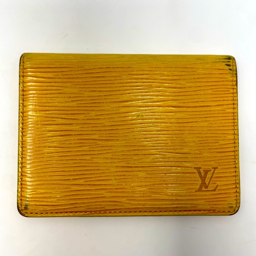Louis Vuitton Epi Card Case